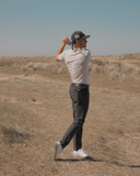 Kingsmead Merino Polo - Pebble