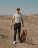 Kingsmead Merino Polo - Pebble