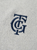 KINGSMEAD MERINO POLO PEBBLE