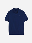 KINGSMEAD MERINO POLO NAVY
